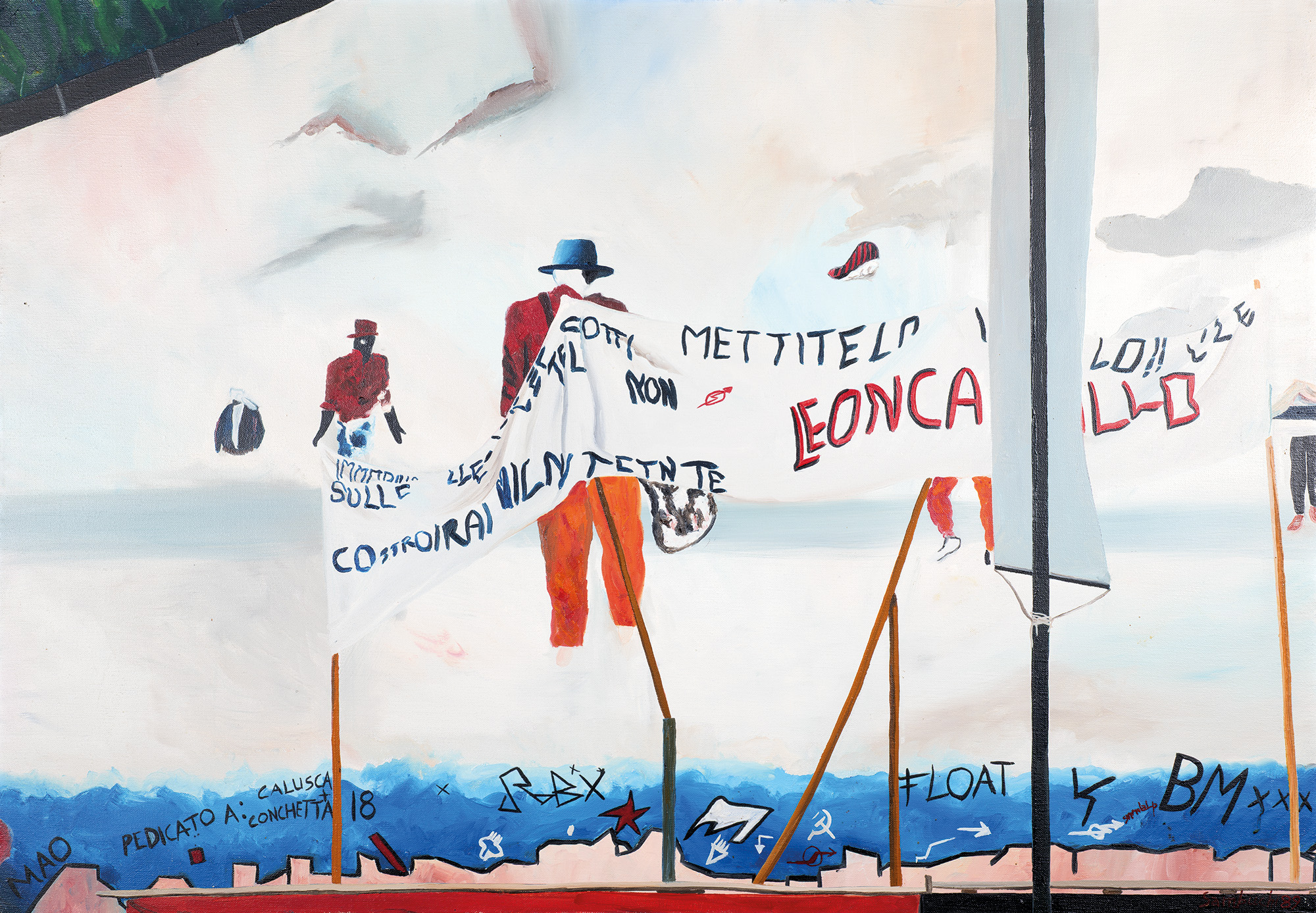 Resistenza al Centro Sociale Leoncavallo